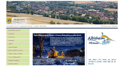 Desktop Screenshot of albisheim-pfrimm.de